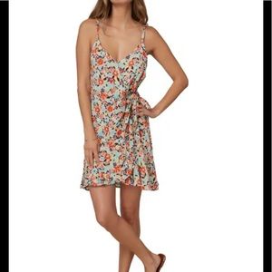 O’Neill floral wrap dress.